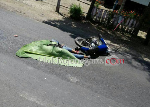 Kecelakaan Maut, Pengendara Motor Terlindas Bus di Gayam